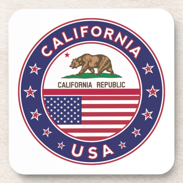 Dessous-de-verre Californie (Devant)