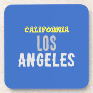Dessous-de-verre Californie Los Angeles City USA Retro Vintage