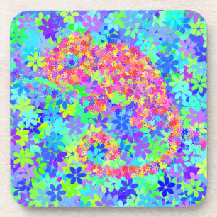 Dessous-de-verre Camouflage de fleur de CAMÉLÉON