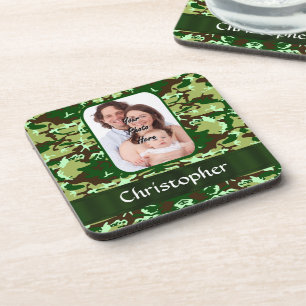Dessous-de-verre Camouflage vert