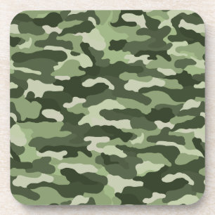 Dessous-de-verre Camouflage vert