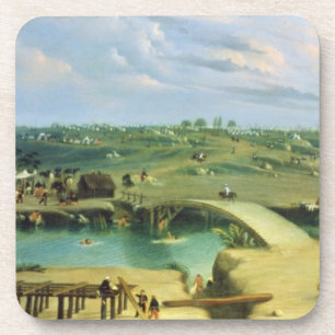 Dessous-de-verre Camp argentin de l'autre côté du San Lorenz
