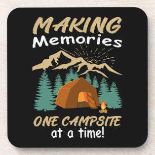 Dessous-de-verre CAMPING Faire des souvenirs