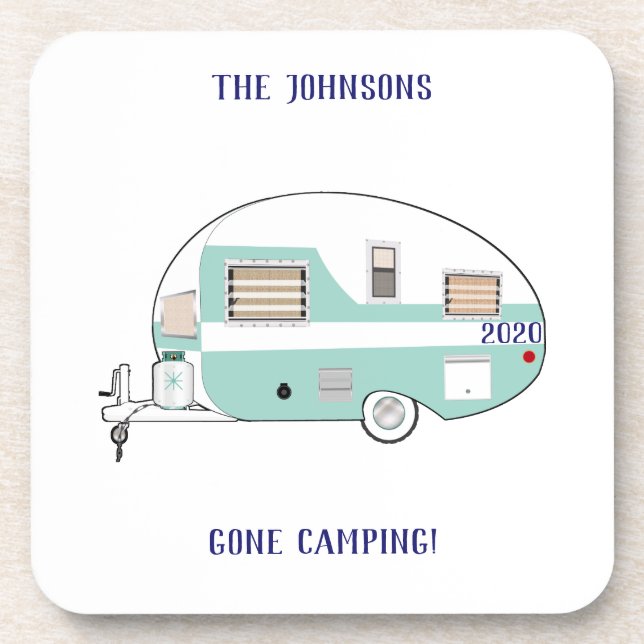 Dessous-de-verre Camping RV Trailer Camper Ensemble de Dessous de v (Devant)