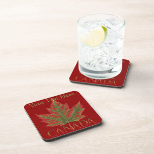 Dessous de verre Canada Canada Feuille d'érable So