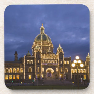 Dessous-de-verre CANADA, Colombie-Britannique, Victoria. Soir,