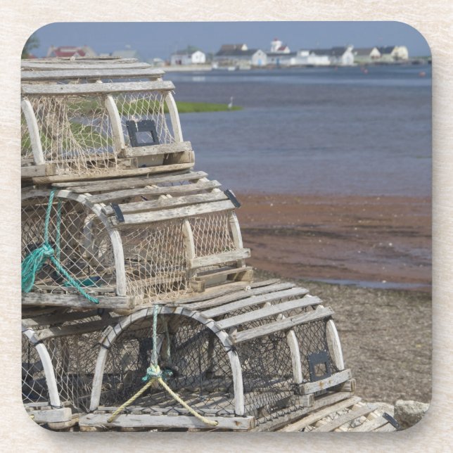 Dessous-de-verre Canada, Île-du-Prince-Édouard, Rustico. Homard (Devant)