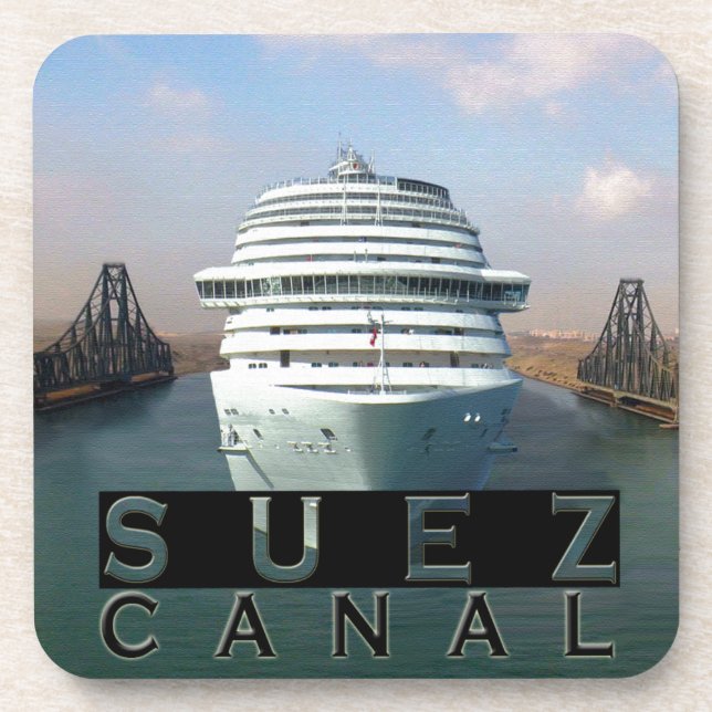 Dessous-de-verre Canal de Suez (Devant)