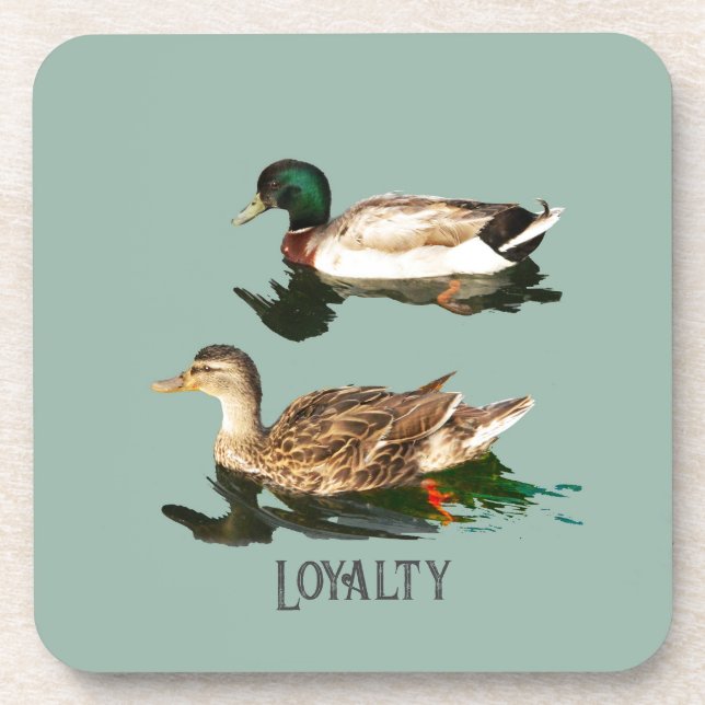 Dessous-de-verre Canards colverts (Devant)