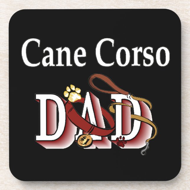 Dessous-de-verre Cane Corso Papa (Devant)