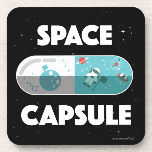 Dessous-de-verre Capsule d'espace