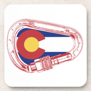 Dessous-de-verre Carabiner Escalade du Colorado
