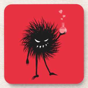 Dessous-de-verre Caractère mal mignon Love Potion