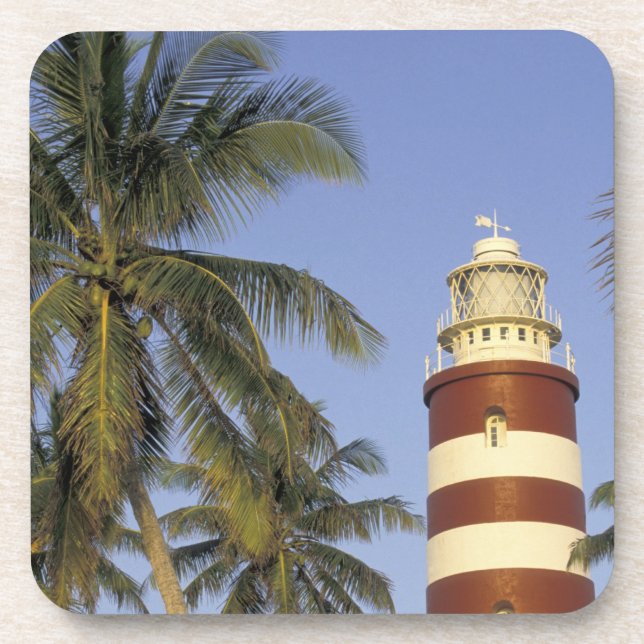 Dessous-de-verre Caraïbes, Bahamas, Abaco, Elbow Cay. Hopetown (Devant)