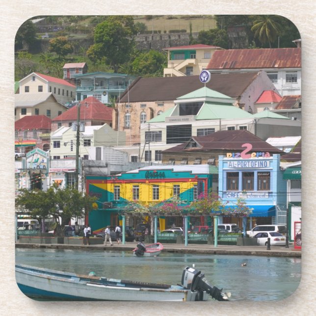 Dessous-de-verre Caraïbes, GRENADE, St. George's, St. George's (Devant)