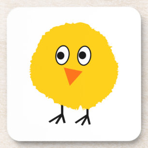 Dessous-de-verre Caricature au poulet mignon