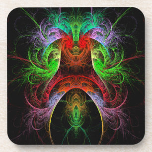 Dessous de verre Carnaval Abstrait Art Cork