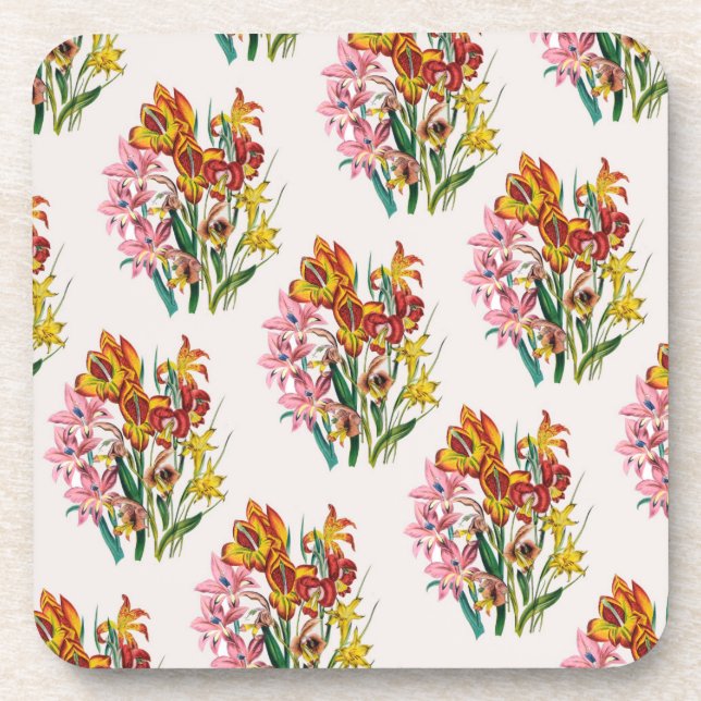 Dessous-de-verre Carnaval des fleurs (Devant)