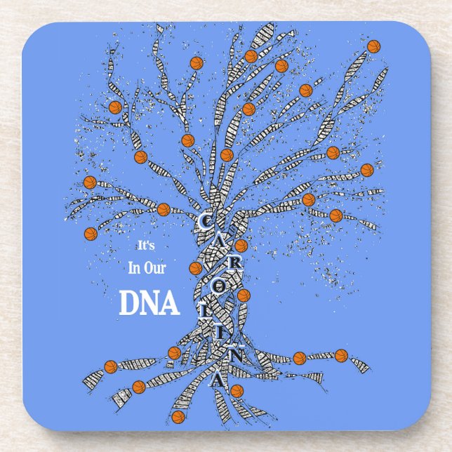 Dessous-de-verre Carolina Basketball dans notre ADN (Devant)