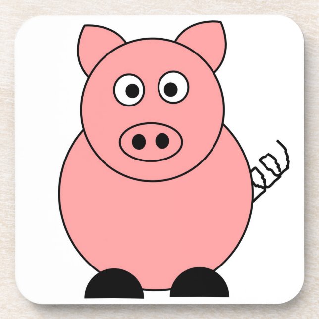 Dessous de verre Carré de porc (Devant)