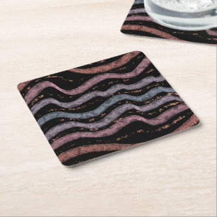 DESSOUS-DE-VERRE CARRÉ EN PAPIER