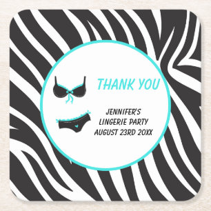 DESSOUS-DE-VERRE CARRÉ EN PAPIER