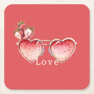 DESSOUS-DE-VERRE CARRÉ EN PAPIER