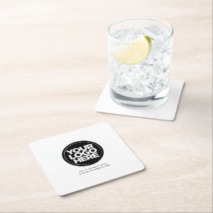 DESSOUS-DE-VERRE CARRÉ EN PAPIER