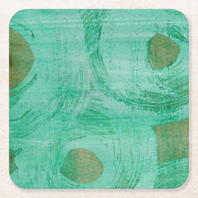 Dessous-de-verre Carré En Papier 1er mars (Devant)