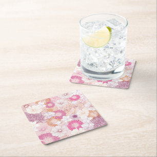 DESSOUS-DE-VERRE CARRÉ EN PAPIER 22