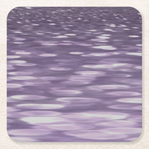 Dessous-de-verre Carré En Papier Abstrait #1 : Ultra Violet Shimmer