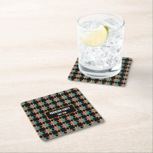 Dessous-de-verre Carré En Papier Accessoires de cuisine personnalisés cadeau de cui