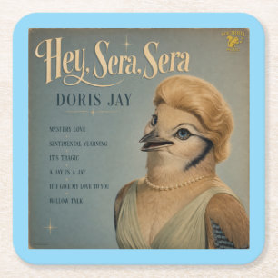Dessous-de-verre Carré En Papier Album Doris Jay : une parodie