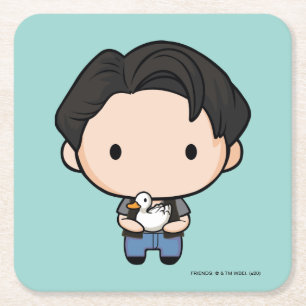 Dessous-de-verre Carré En Papier AMIS™ Joey Chibi