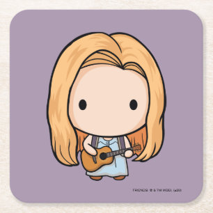 Dessous-de-verre Carré En Papier AMIS™ Phoebe Chibi