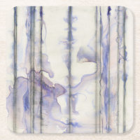 Aquarelle libre d'expression de violette
