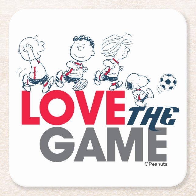 Dessous-de-verre Carré En Papier Arachides Gang - Aimer Le Jeu (Devant)