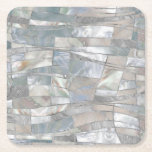 Dessous-de-verre Carré En Papier Art Mosaic Waves - Just Pearl<br><div class="desc">Art Mosaic Waves - Just Pearl</div>