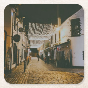 Dessous-de-verre Carré En Papier Ashton Lane, Glasgow, Écosse