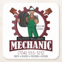 Auto mécanique classique Garage Marketing d'entrep