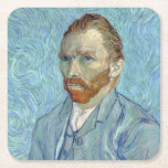 Dessous-de-verre Carré En Papier Autoportrait, Vincent van Gogh, 1889<br><div class="desc">Vincent Willem van Gogh (30 mars 1853 - 29 juillet 1890) était un peintre post-impressionniste hollandais qui est l'une des figures les plus célèbres et influentes de l'histoire de l'art occidental. En un peu plus de dix ans, il a créé environ 2100 oeuvres, dont environ 860 peintures à l'huile, dont...</div>