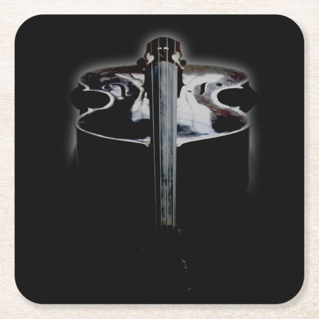 Dessous-de-verre Carré En Papier Basse 1 coastère (Devant)