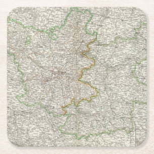 Dessous-de-verre Carré En Papier Brandebourg