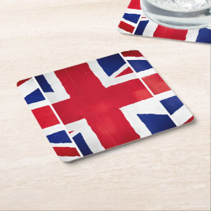 Dessous-de-verre Carré En Papier Brexit Royaume-Uni