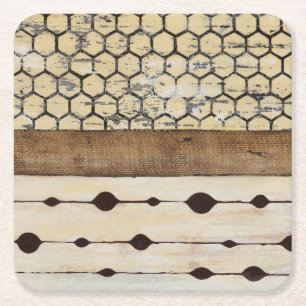 Dessous-de-verre Carré En Papier Brillez II