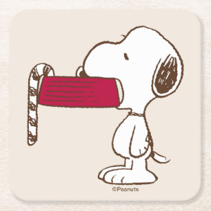 Dessous-de-verre Carré En Papier cacahuètes   Vacances