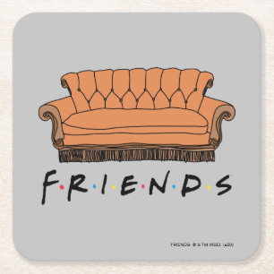 Dessous-de-verre Carré En Papier Canapé FRIENDS™