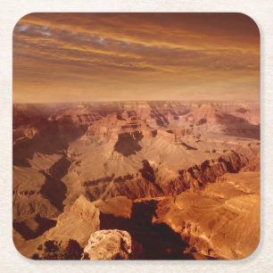 Dessous-de-verre Carré En Papier Canyon grand