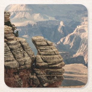 Dessous-de-verre Carré En Papier Canyon grand, Arizona