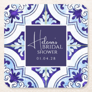 Dessous-de-verre Carré En Papier Carré Sicilienne Majolica Dessous de verre - Thème